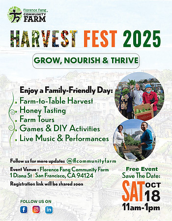 Florence Fang Community Farm - Flyer