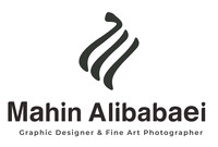 Personal logo combining English “M” and Persian “م”